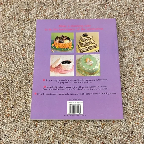 Celebration Cakes Book with Red Roses - Picture 2 of 8